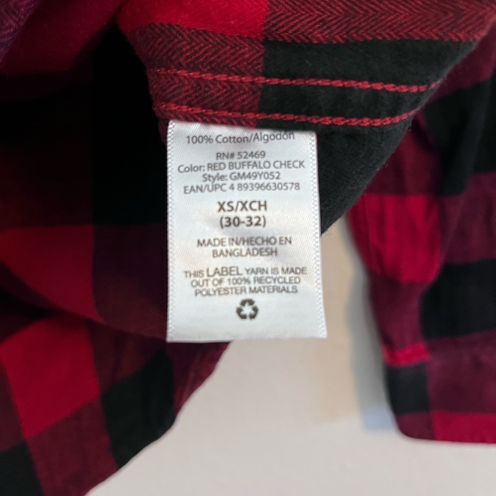 George Flannel Button Down Shirts Bundle Size Xs - image 6